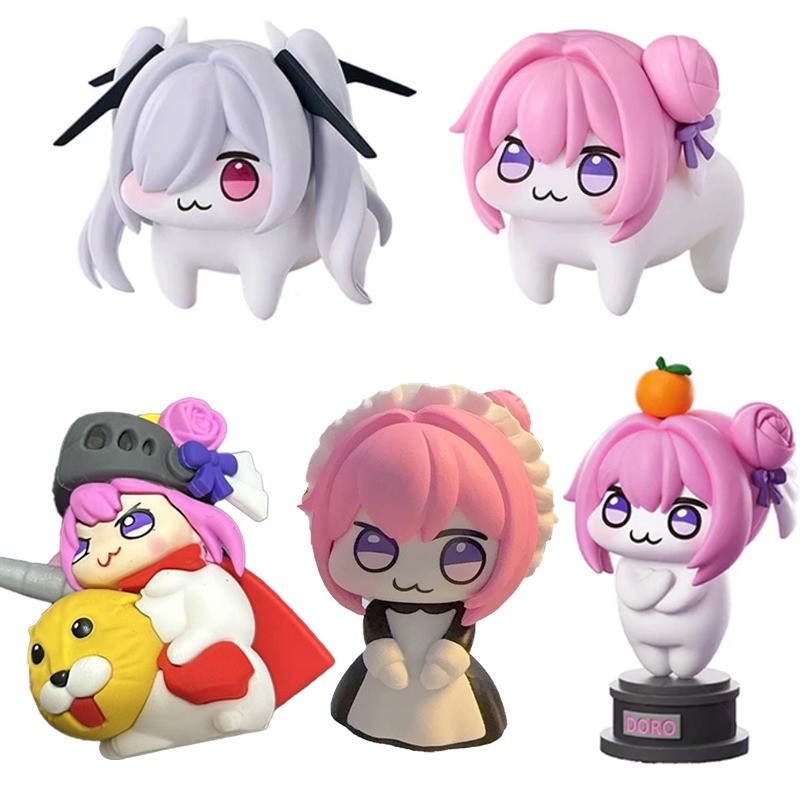 Nikke Goddess of Victory Figure Set Cinderella Doro Dog รูปปั้นตุ๊กตาของเล่น