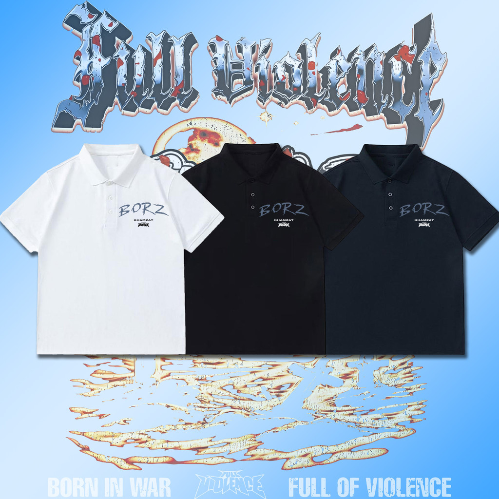 🏆【เสื้อ polo 】Hamzat Chimayev wins UFC 319 Polo Classic T-Shirt Men&Women  ผ้าฝ้าย คอกลม นุ่ม สบาย พ