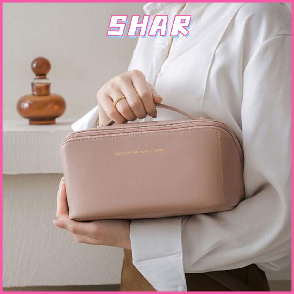 SHAR กระเป๋าเครื่องสําอางอุปกรณ์อาบน้ํา Organizer ที่เก็บของมัลติฟังก์ชั่น