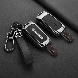 เหมาะสําหรับ 2026 Mazda 6E ฝาครอบกุญแจรถเฉพาะ 26 ประเภท cx-6e รีโมทคอนโทรล Key Shell กระเป๋าหัวเข็มขัดรถอุปกรณ์เสริม