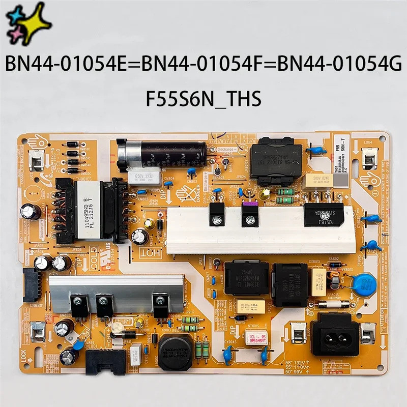BN44-01054E = BN44-01054F = BN44-01054G F55S6N_THS บอร์ดจ่ายไฟสําหรับ LH50QETELGCXGO LH55QETELGCXGO 