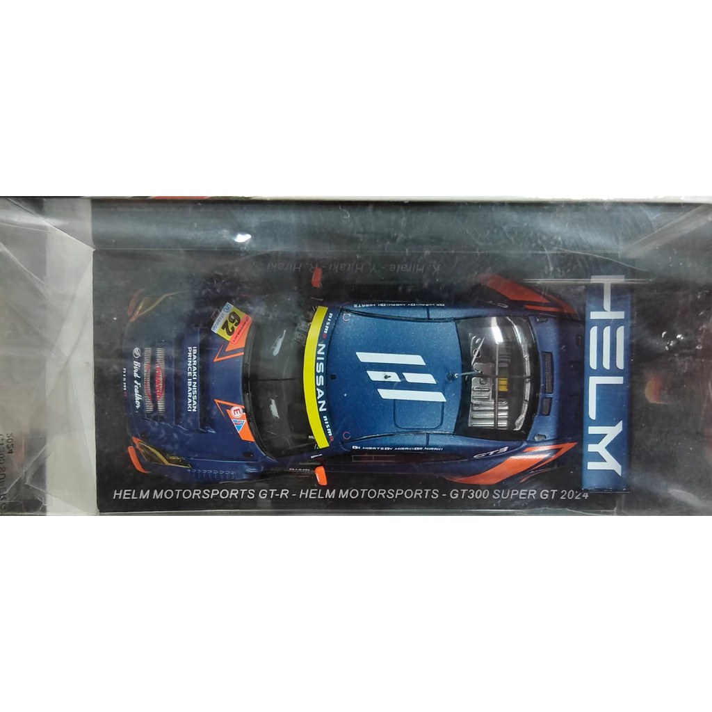 Spark 1 43 NISSAN S05g MIRACI HELM MOTORSPORTS GT-R-HELM MOTORSPORTS-GT300; ; 2024; รถ; SUPER GT obi