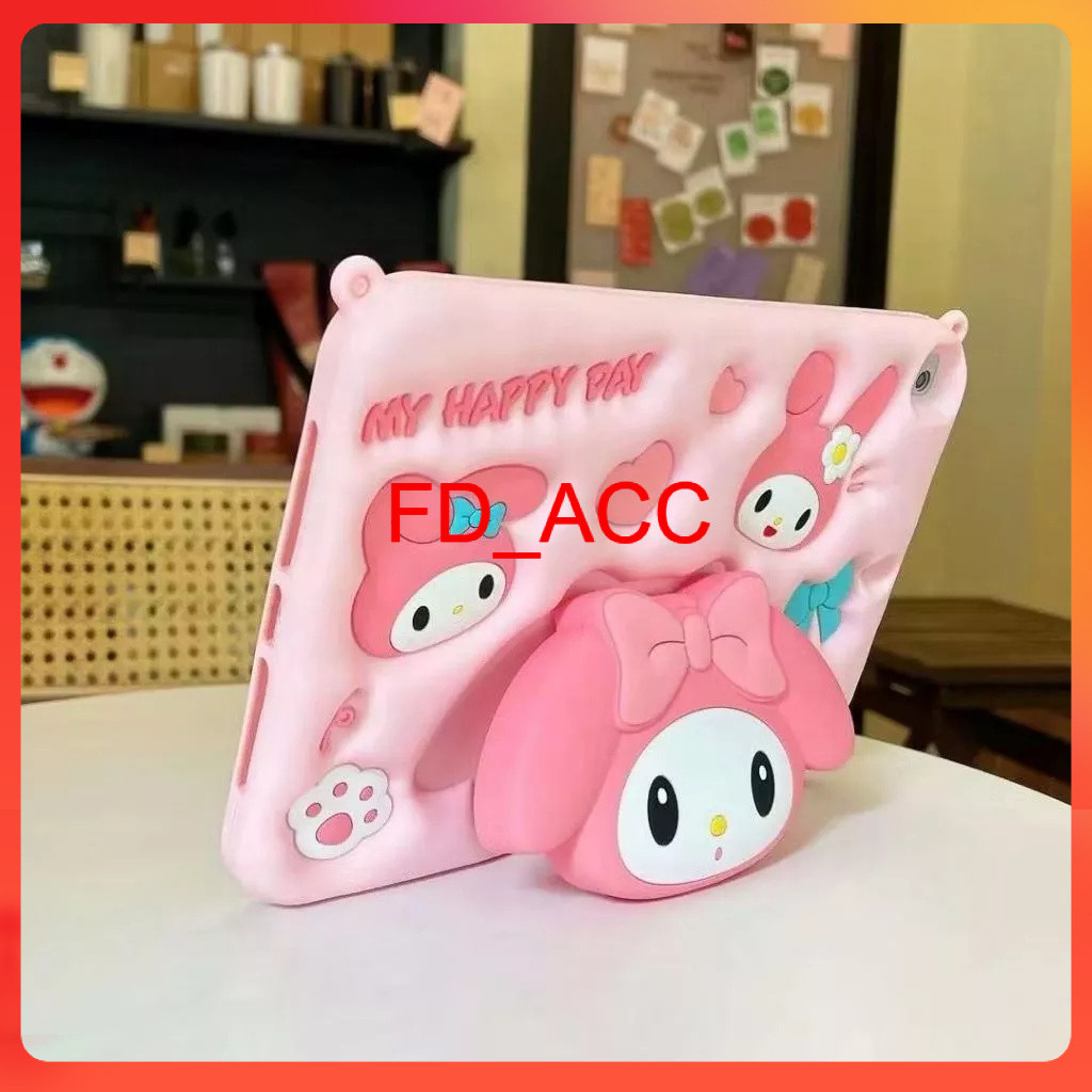 เคสซิลิโคนตุ๊กตา 4d melody [ iPad Mini 6 / iPad Mini 7 / iPad 7 / iPad 8 / iPad 9 10.2 / iPad 10 10.