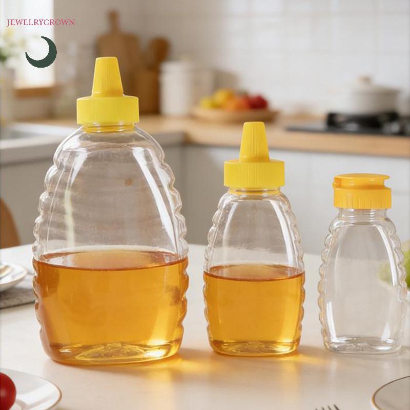 180/320/360/720 ML ใสนํามาใช้ใหม่พลาสติกน้ําผึ้งขวดบีบน้ําผึ้งคอนเทนเนอร์ผู้ถือที่มีฝาปิดพลิกสําหรับ