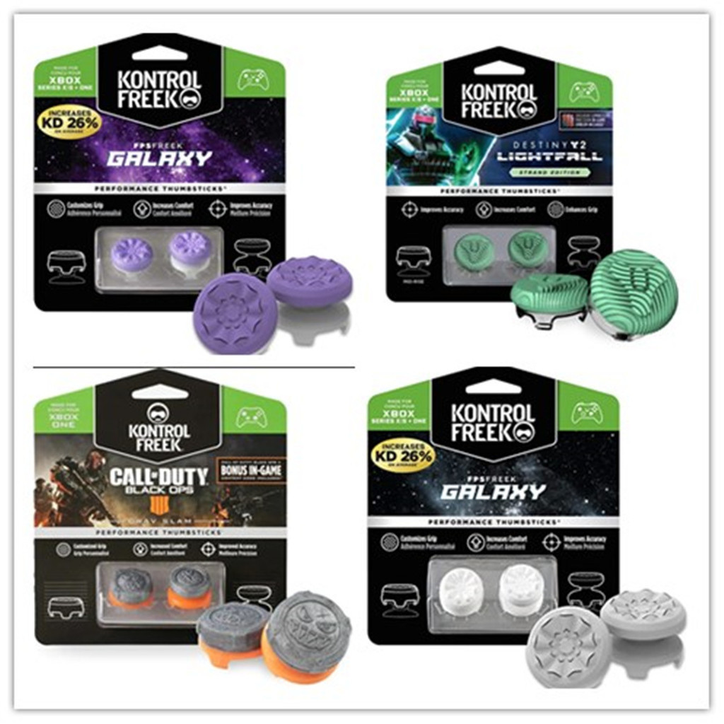 1 ชุดสําหรับยางกันลื่น Analog Stick Grips สําหรับ XBOX SERIES X/S One Controller Thumb Grips ซิลิโคน Thumb Stick Grip หมวก