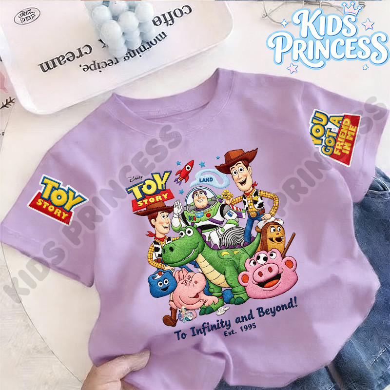 COD KIDS PRINCESS 2026 ตัวละครการ์ตูนแอนิเมชั่น เสื้อที ผ่อนคลาด เสื้อเชิ้ต สำหรับเพศชายและหญิง 90-150CM C99 ราคา ถูกที่สุด ดีลบีเคเค แกลเลอรีภาพที่ 8