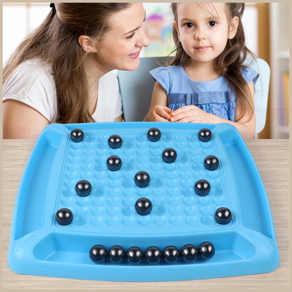 Magnet Board Game Magnetic Chess Board Game สําหรับผู้เล่นหลายคน Interactive Fun Challengea Board Ga