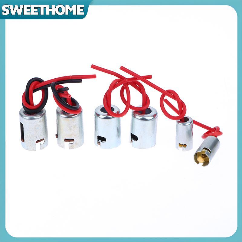 SWEETHOME 2 ชิ้น BA15S BA15D BA9S T9 ไฟเบรครถไฟเลี้ยวผู้ถือหลอดไฟ Soet ไฟหน้าฮาโลเจน Pigtail Connect