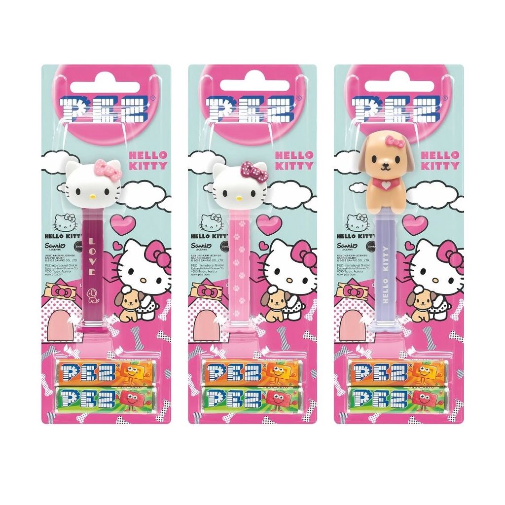 เพซ ลูกอมผลไม้(Pez Mixed Candy 17g.)