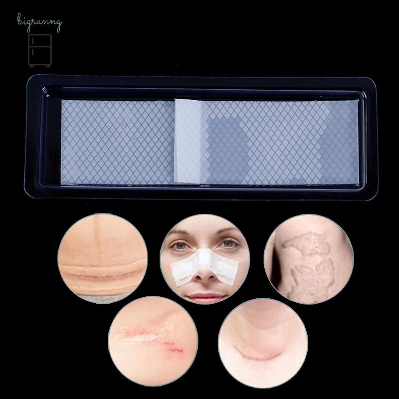 [BRN] 1X แพทช์กําจัดรอยแผลเป็นซิลิโคนใสลบ Trauma Burn Sheet Skin Repair TH