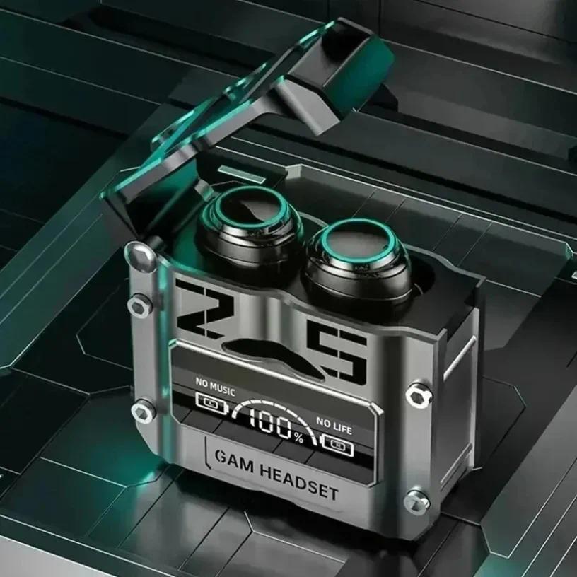 ลดเสียงรบกวนไร้สาย HQ คุณภาพสูง TWS หูฟัง M25 หูฟังชนิดใส่ในหู Type-C จอแสดงผล LED ชาร์จหูฟังหูฟัง