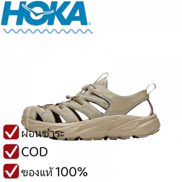 (ของแท้ 100%)HOKA ONE ONE Hopara 1 OG Khaki รองเท้าลำลองสำหรับทั้งชายและหญิง ทันสมัย ระบายอากาศดี กั