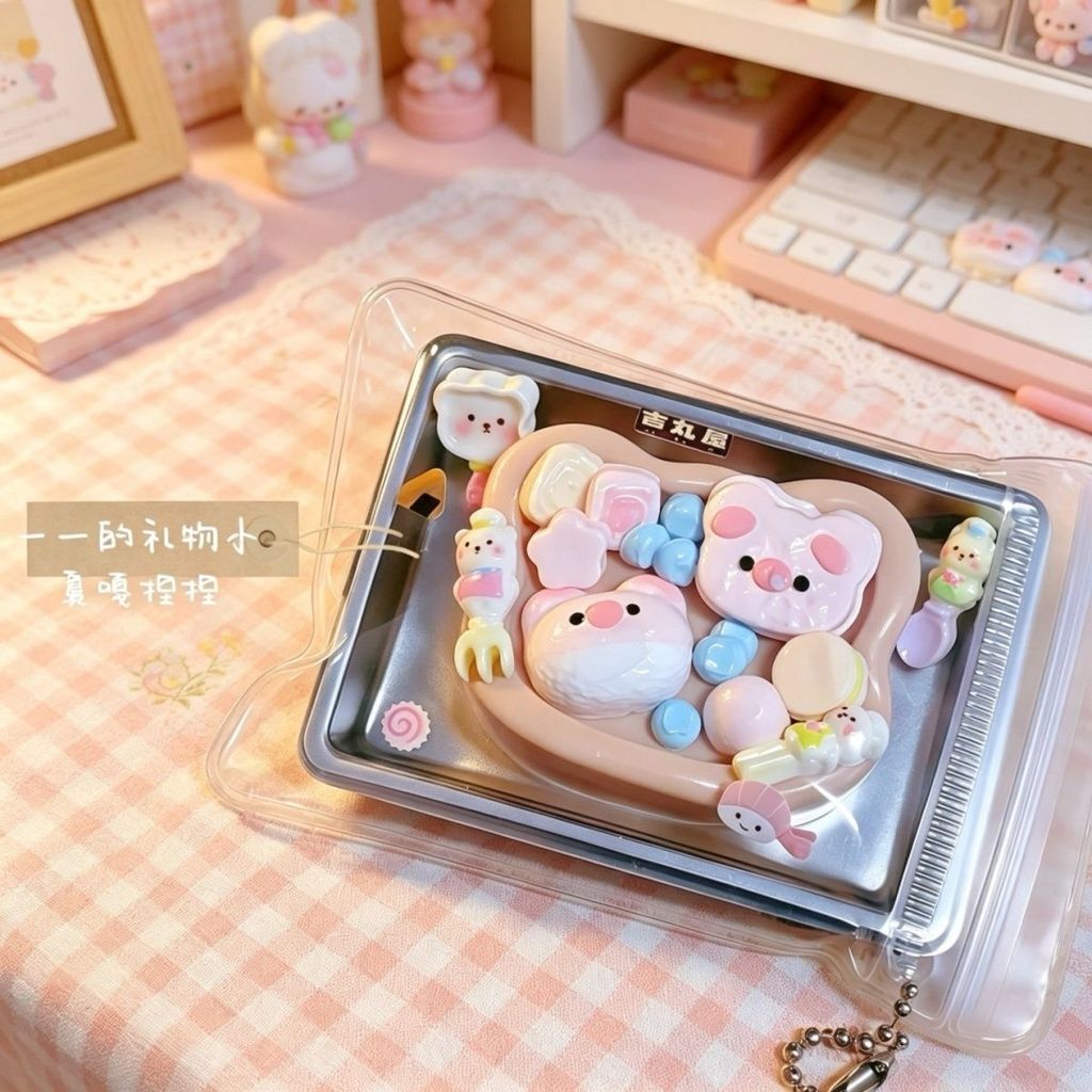 Little Nose Ga Pinch ตุ๊กตาจําลองของเล่นหมู Bento Pinch จี้