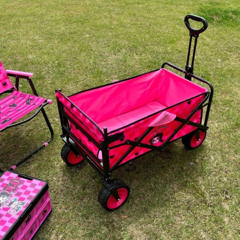 Sweetheart Molly Outdoor Folding Camper Push-Pull Integrated Camp Extended Trolley Walking Baby Pull