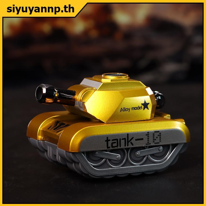 SIYUY ของเล่น Pullba ถังโลหะผสมสําหรับเด็ก ของขวัญสําหรับเด็กผู้ชาย รถหุ้มเกราะที่สามารถเปิดตัวเค้ก นําเสนอวันหยุดที่สวยงาม ,