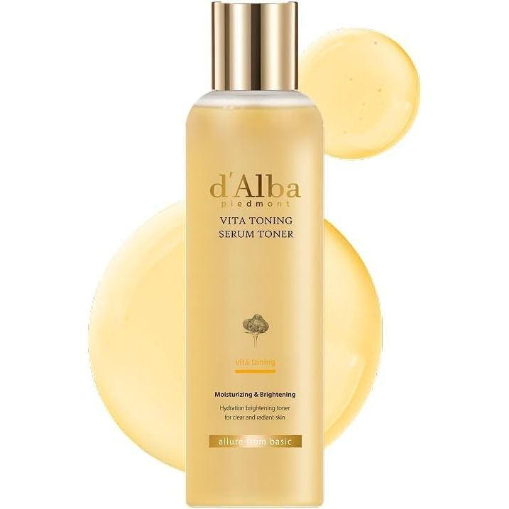 DalbaPmontTruffleVitaToningSerumToner,GlasswithDoubleVitamincare,FaceMoisturizer,(6.09fl.oz)