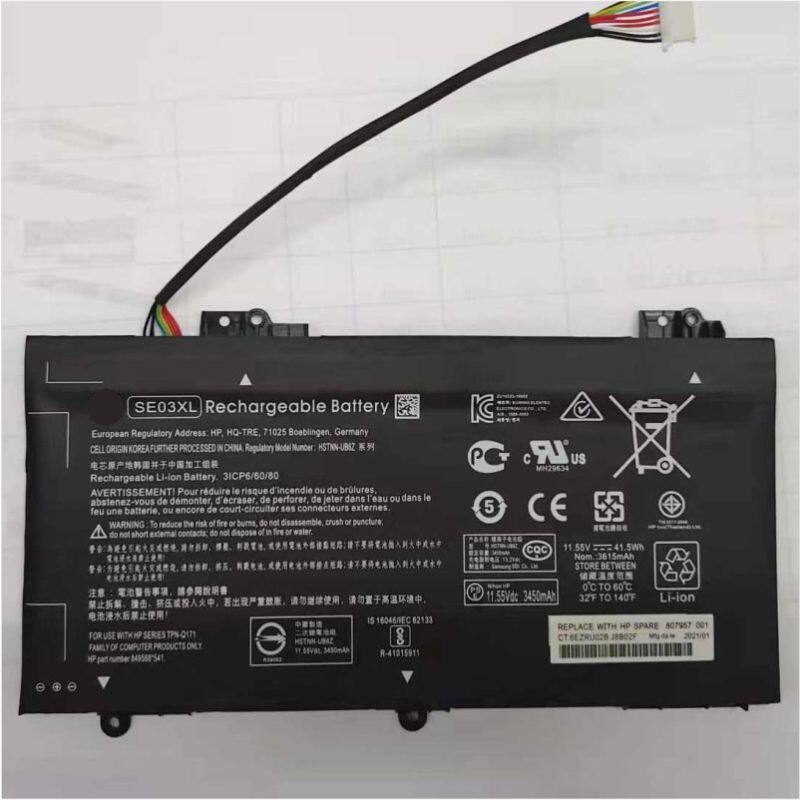 For new HP SE03XL TPN-Q171 14-AL027TX HSTNN-LB7G laptop battery