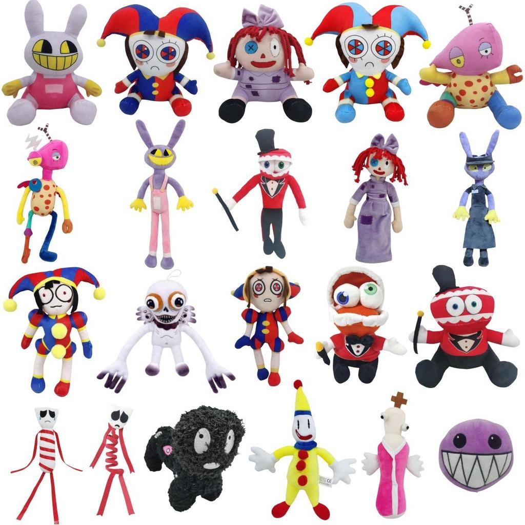 The amazing digital Circus Doll Magical Number Circus ของเล่น Clown ตุ๊กตาตุ๊กตาเล่นอินเทรนด์