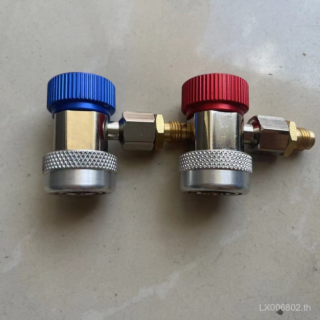 เครื่องปรับอากาศสารทําความเย็นฟลูออไรด์ Quick Connector r134a Plus Connector Liquid สารทําความเย็นสา