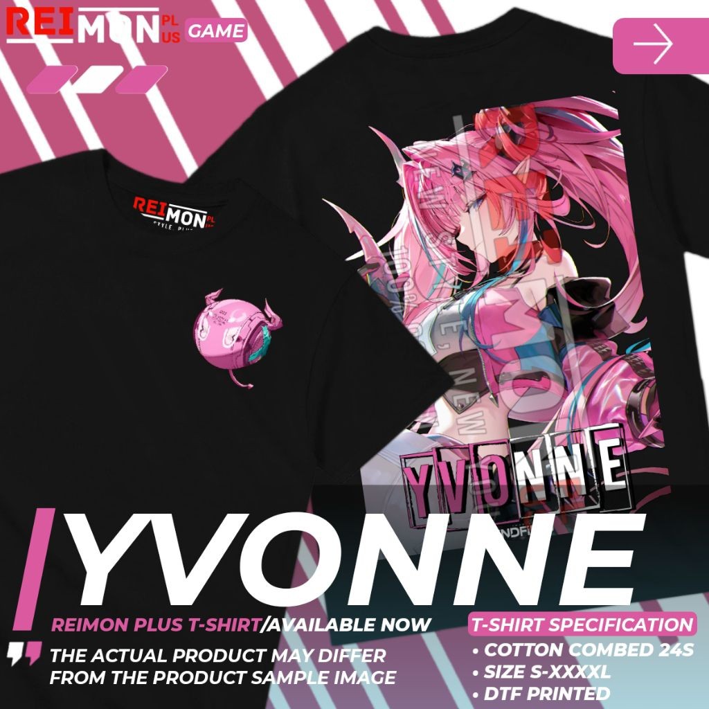 Yvonne Arknights: เสื้อยืด Endfield - เสื้อยืดเกม