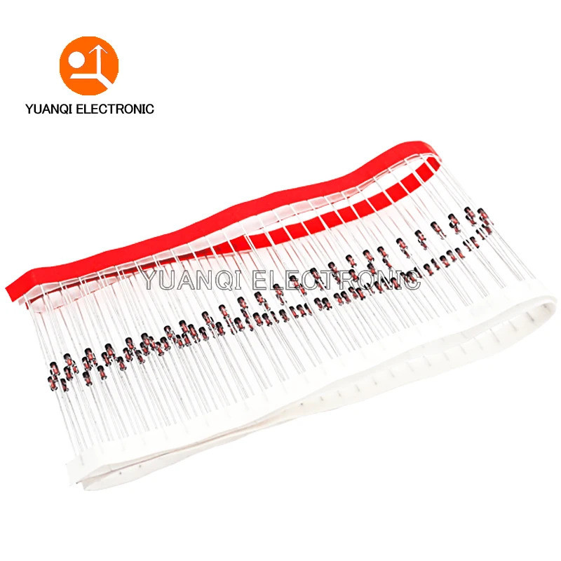 100PCS do-35 1N4148 IN4148 ชิปไดโอดสลับความเร็วสูงในสต็อก ic T8Z8