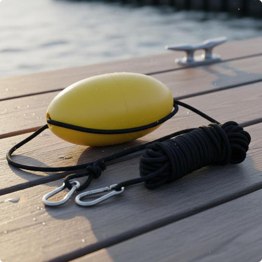 [txeji] Kayak Buoy Float Rope Set Kayak Accessory Kit Kayak Parts for Inflatable Kayak Canoe and Boa