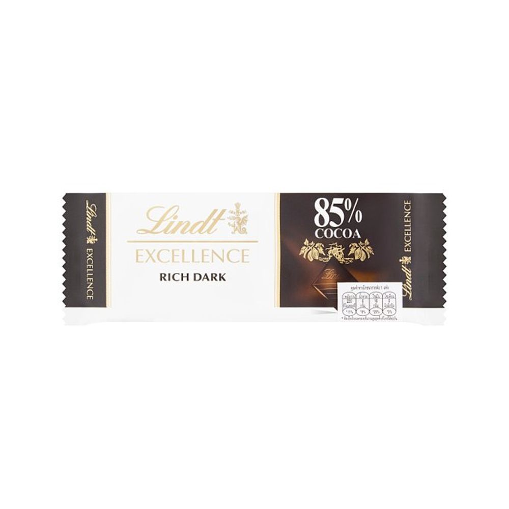 [สินค้าส่งด่วน] ลินด์ เอ็กเซอร์แลนซ์ดาร์ก 85% โกโก้35ก. LINDT EXCELLENCE DARK85% 35 G.