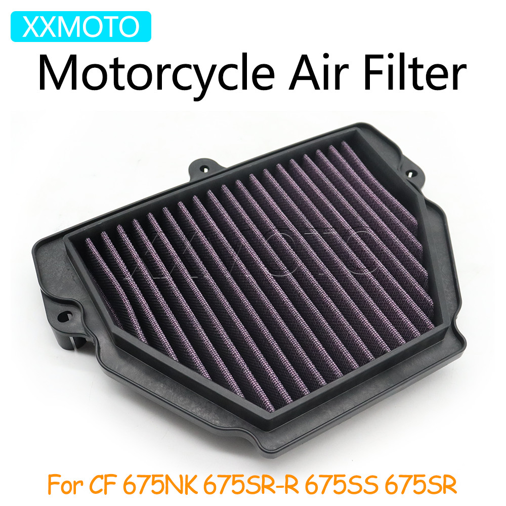 สําหรับ CFMOTO 675NK 675SR-R 675SRR 675SS 675SR 675 NK SRR SS รถจักรยานยนต์กรองอากาศทําความสะอาด 675