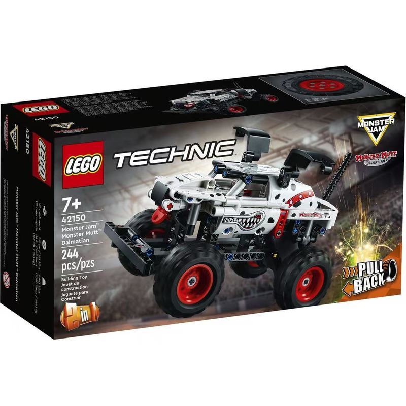 LEGO42150 Bulldog รถบรรทุกดึงกลับรถแข่งของแท้ LEGO Building Blocks การศึกษาของขวัญรุ่น CollectionYBL