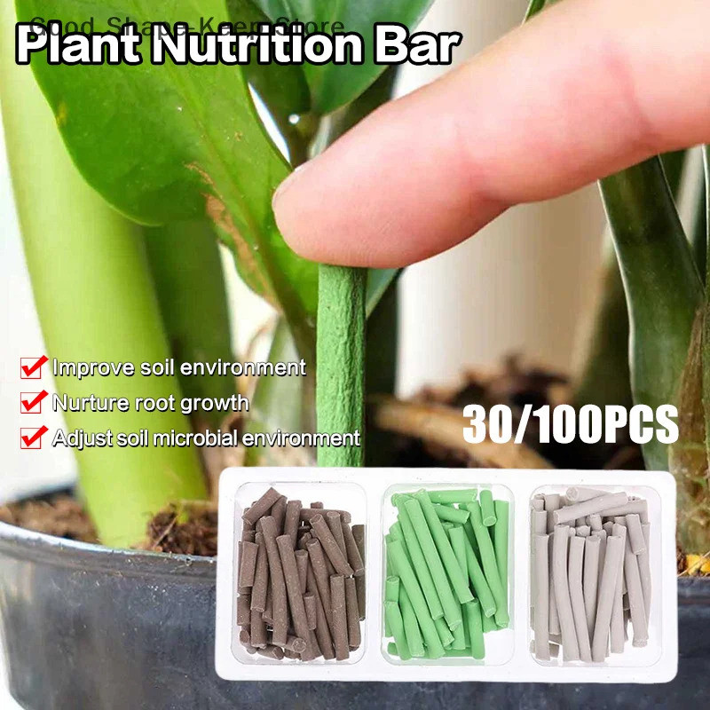 Plant Nutrition Bars Healthy Growth - Compound Fertilizer with Nitrogen Phosphorus Potassium Ideal f