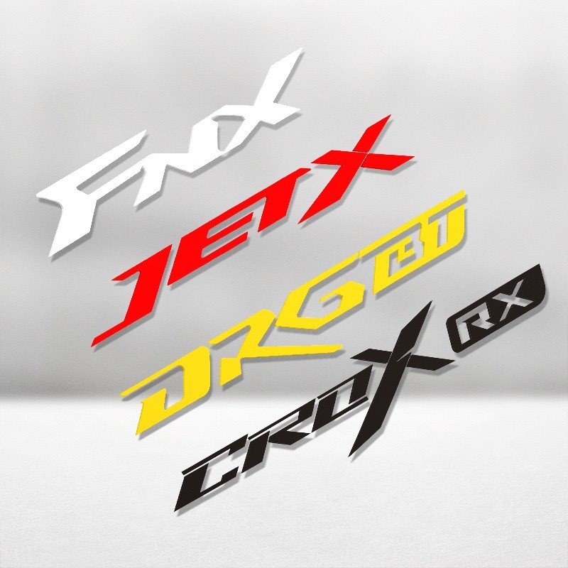 A511.One คู่แพ็ค Fast Shipping สติกเกอร์สะท้อนแสง Sanyang FNX CROX DRG BT JET X รถจักรยานยนต์สติกเกอ