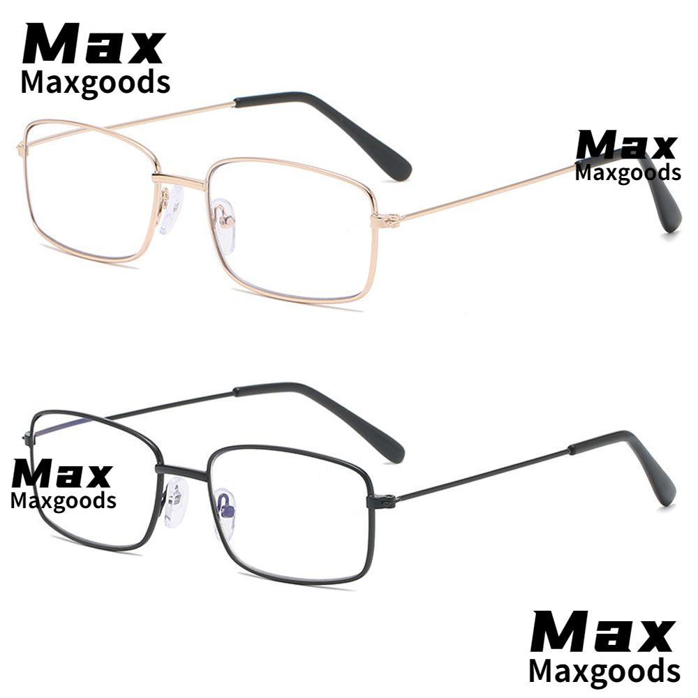 MAXG แว่นตาอ่านหนังสือ + 1.0 ~ + 4.0 แฟชั่น Ultralight Far Sight แว่นตา