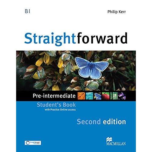 [BnB] USED Straightส่งต่อ Pre-intermediate Students Book 2nd Ed. โดย Philip Kerr (มือสอง: ดีมาก)