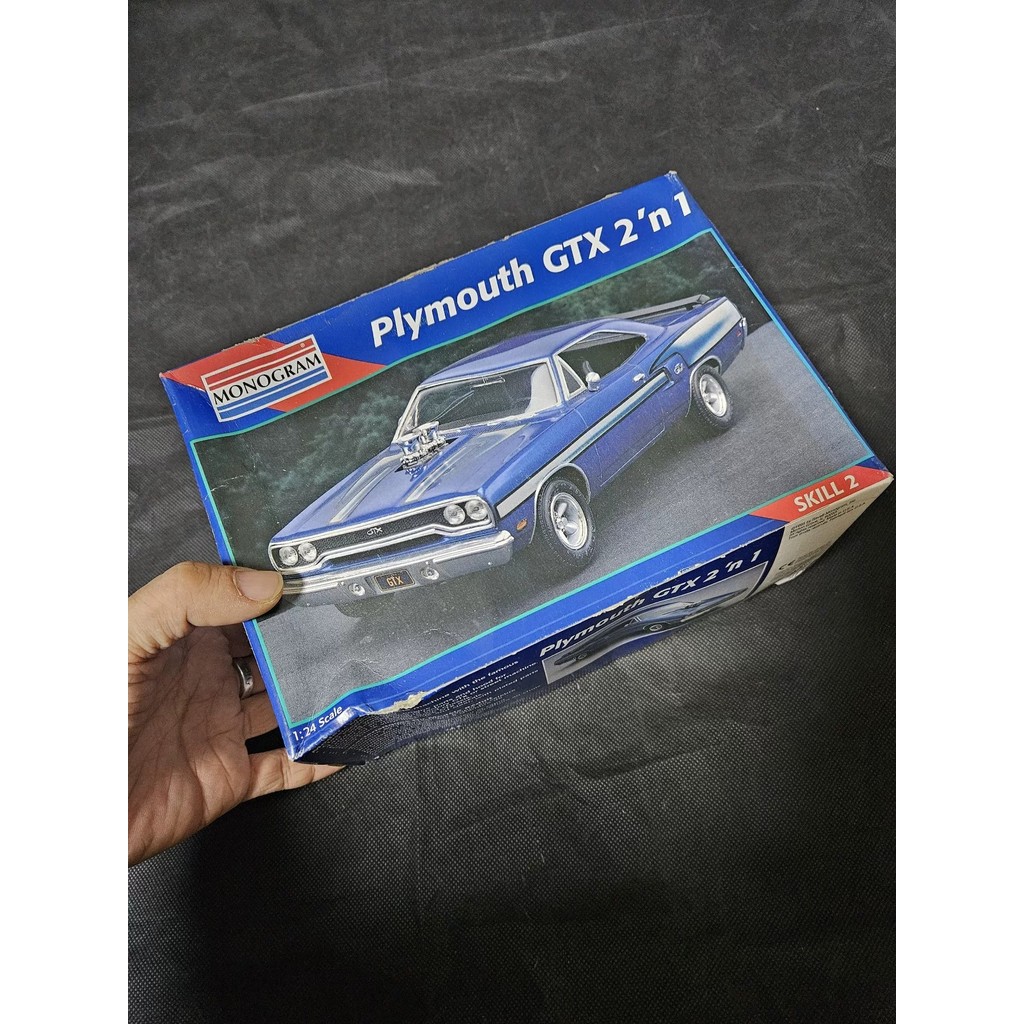 [สต๊อกพร้อม ติดต่อหากคุณมีคําถามใดๆ] Monogram 1/24 Plymouth GTX 2n
