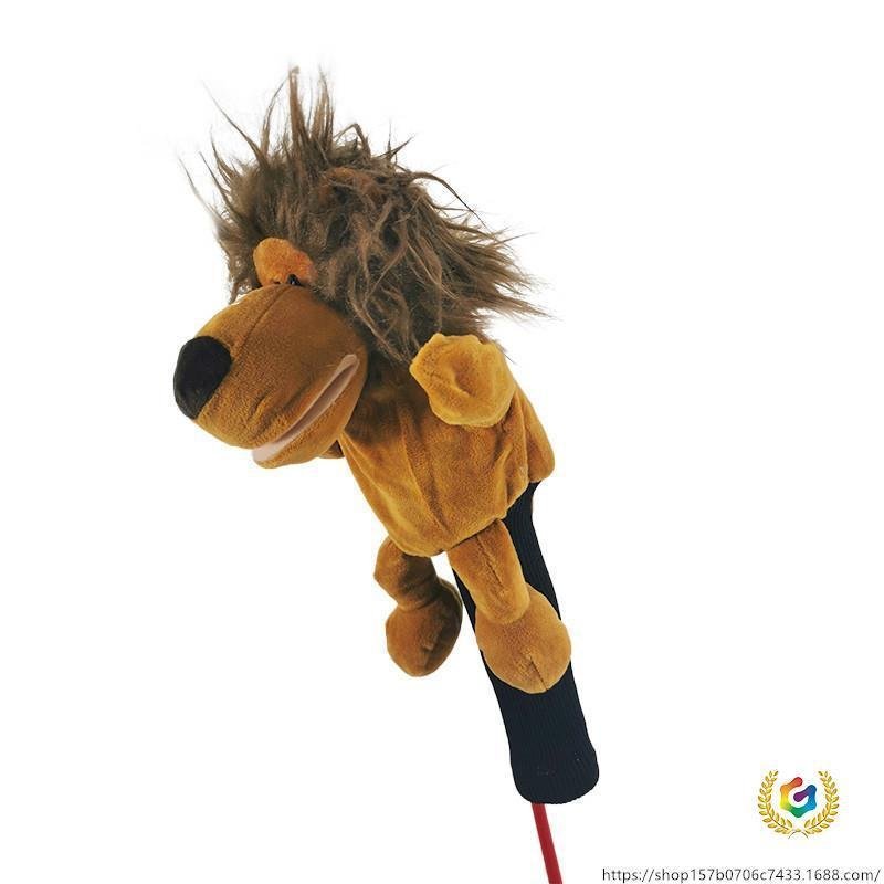 Club Head Variety Cute Golf Cap Cover Golf Lion Club Cover Wooden Club Cartoon Protection No. 1 คลับ