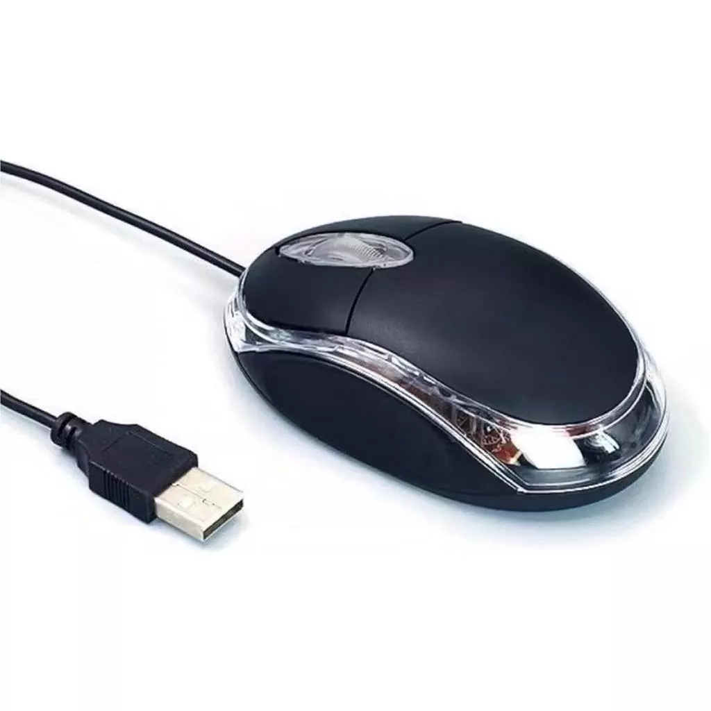 เมาส์ออปติคอลมินิ กุ้ยเหิง แพ็คคู่ USB สำหรับคอมพิวเตอร์และแล็ปท็อป thumbnail 3