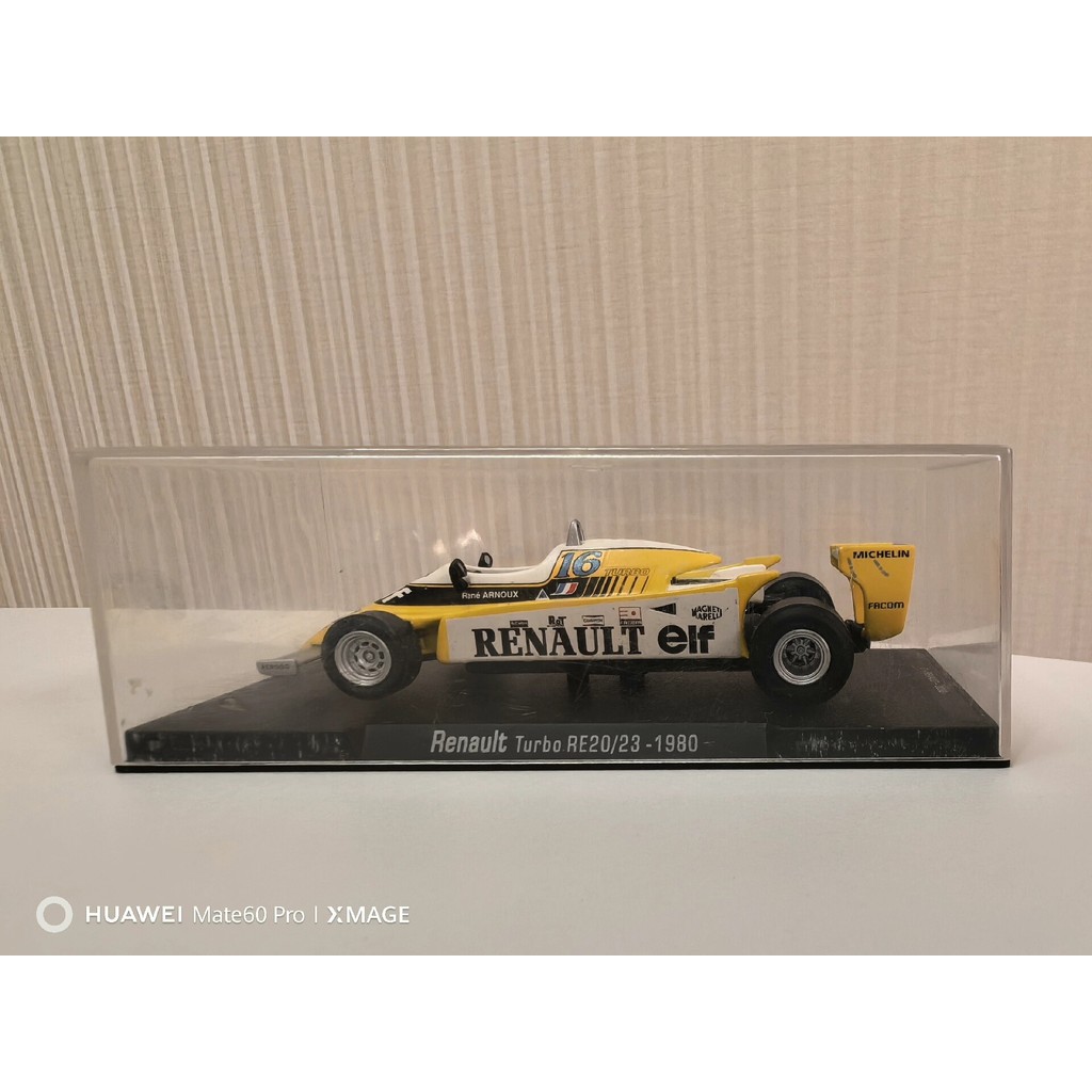 {Renault} 1/43 F1 Racing Alloy รถจําลองรุ่น 1980 Renault R