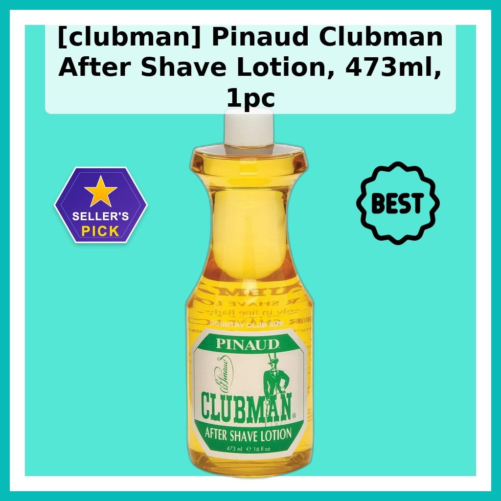 [clubman] Pinaud Clubman After Shave Lotion, 473ml, 1pc / Korean After Shave Lotion / Toning Formula