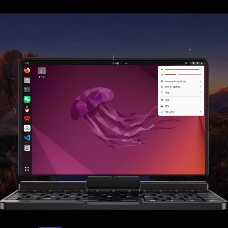 27 ซม. Linux System คอมพิวเตอร์แล็ปท็อปมือถือ rockylinux Customized ubuntu Kirin uos