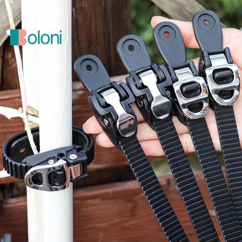 [Boloni] Heavy Duty Ratchet Ba Strap Lo Bule สําหรับเดินป่ากลางแจ้ง Secure กระเป๋าเครื่องมือ Bundle ปรับ Grip Loing Strap ใหม่