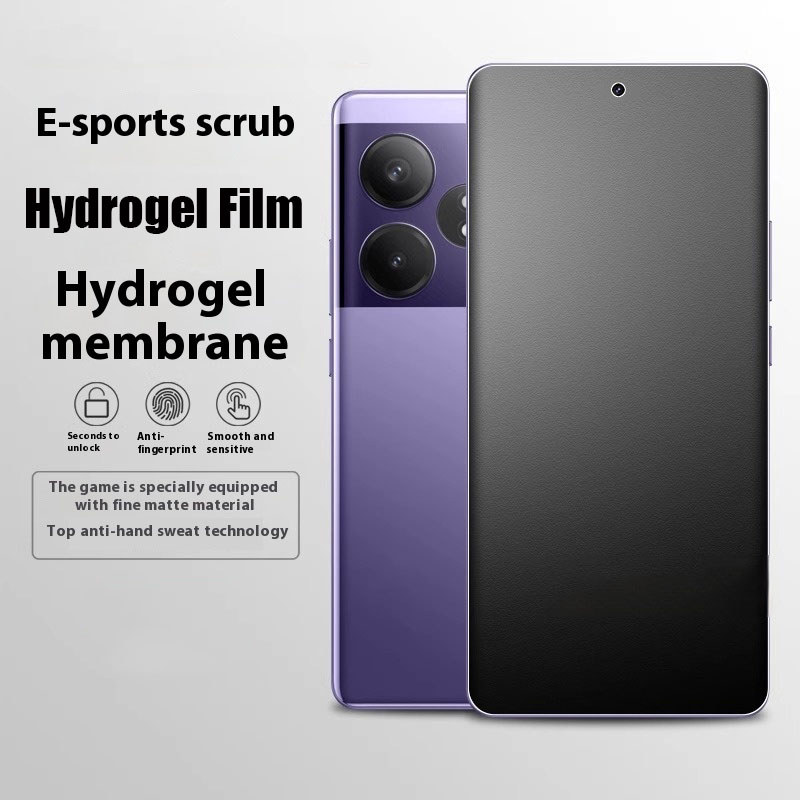 3PCS Full Cover Matte Hydrogelฟิล์มด้านหน้าTPUป้องกันหน้าจอสําหรับRealme 9i 9 8i 8s 8 7i 7 6i 6 6S 5
