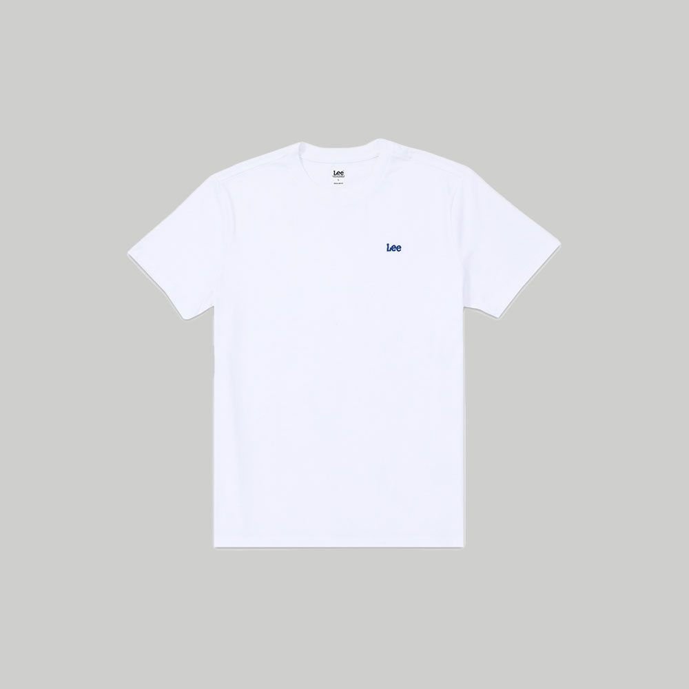 LEE เสื้อยืดแขนสั้นผู้ชาย รุ่น LE S325MTSSN11 สีขาว