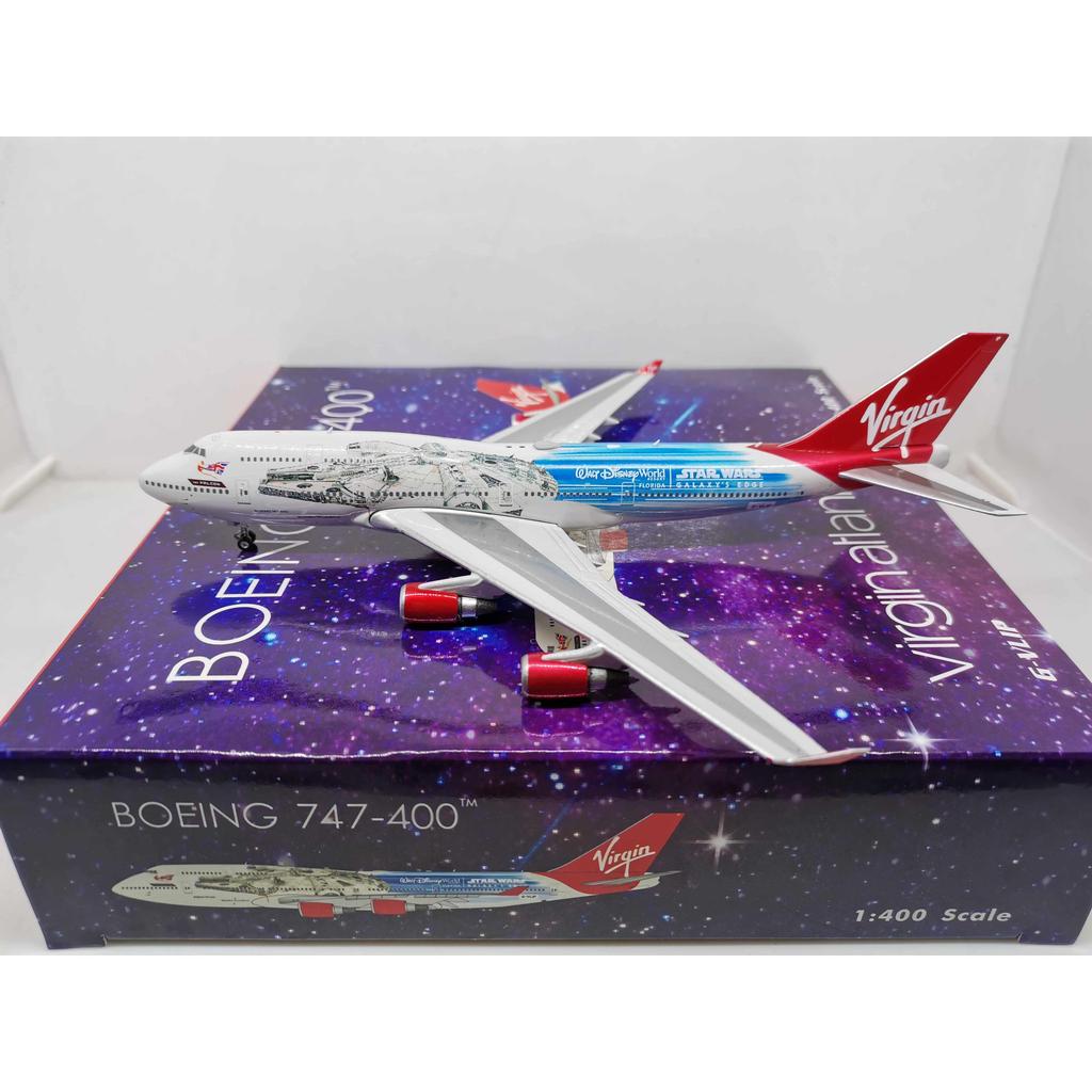 Phoenix 04322 1: 400 Virgin Air B747-400 G-VLIP Star Wars Alloy