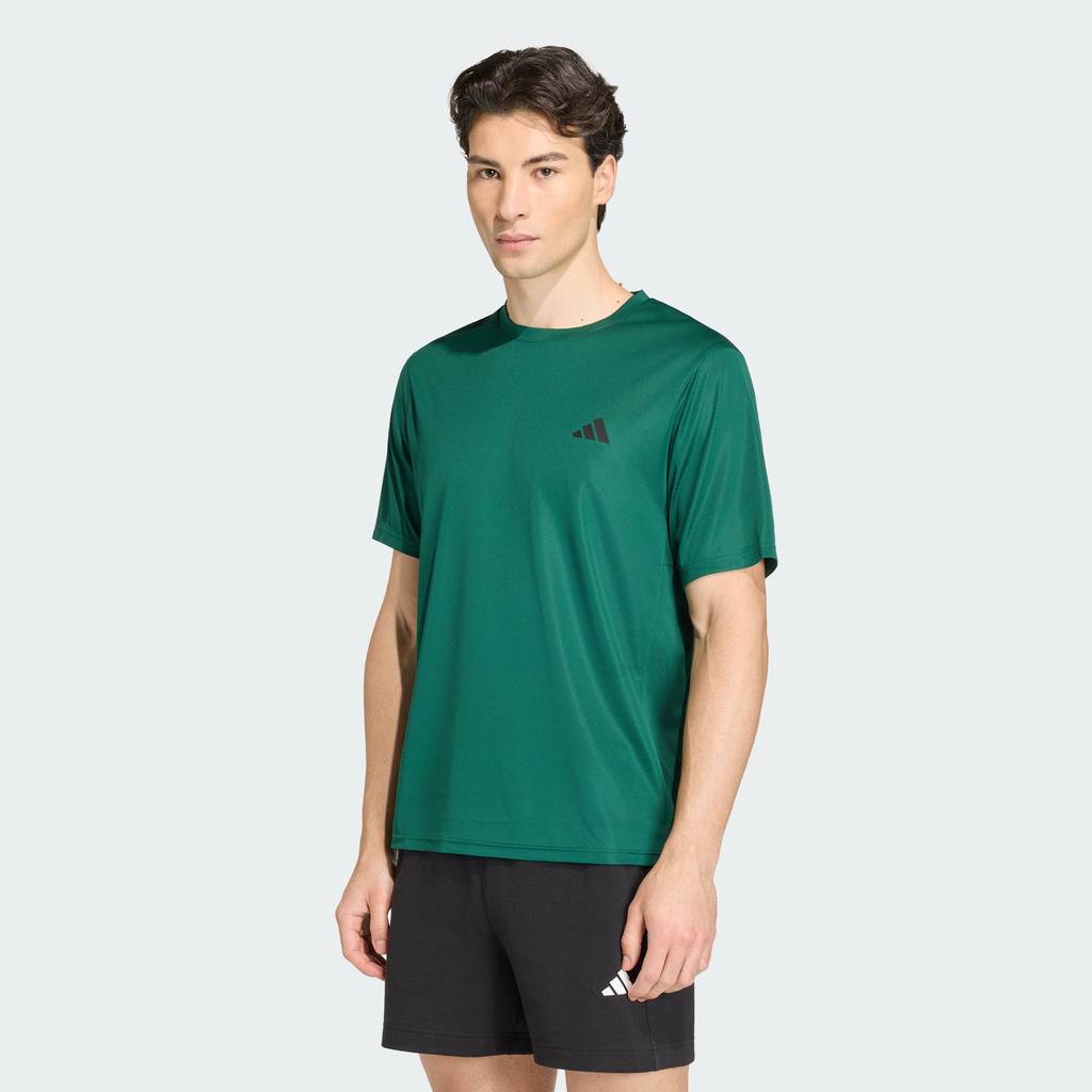 adidas Gym & Training เสื้อยืด WORKOUT ESSENTIALS BASE ผู้ชาย สีเขียว KT2422