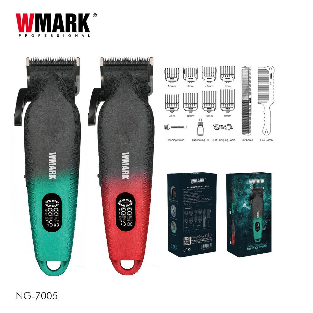 ตัดผม ng-7005 ขายร้อนตัดผม wmark ผม Clipper ผมน้ํามันร้านทําผมไฟฟ้าชาร์จไฟฟ้า Clipper Cross-Border C