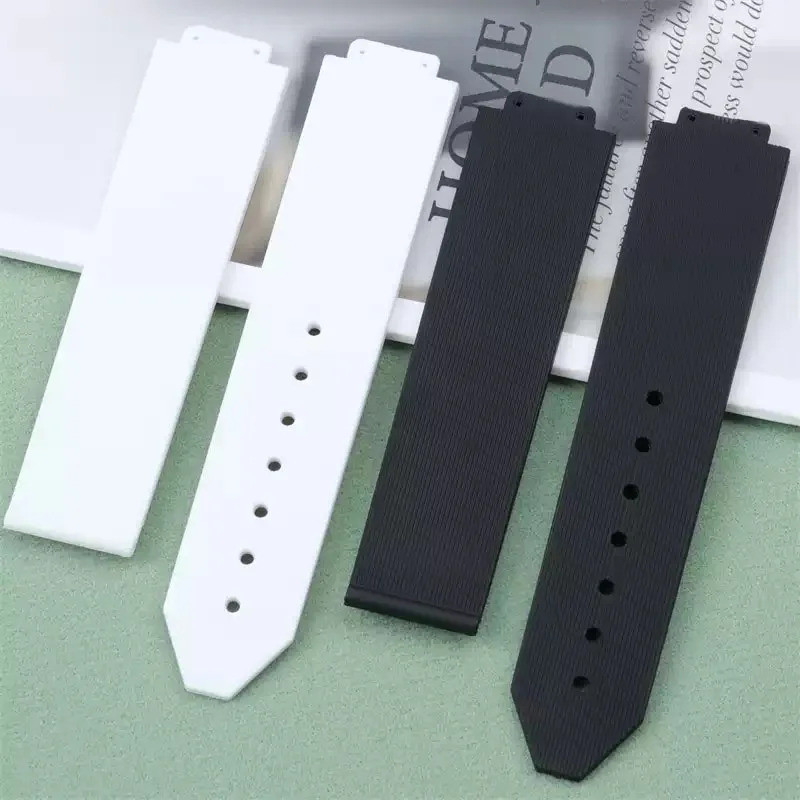 Women's silicone strap for HUBLOT strap rubber strap Soft waterproof watch  sports watch accessorie 