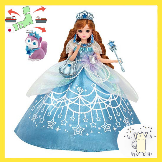 [Japanese Version] Licca TAKARA TOMY "Licca-chan Doll Yumemiru Ohime-sama Starlight Seira-chan" (3 y