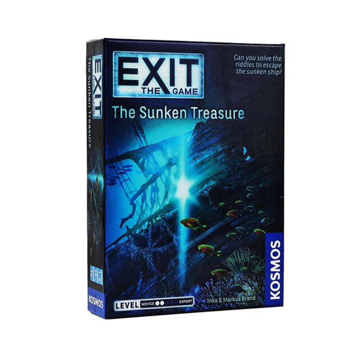 Exit The Game The Sunken Treasure Board Game