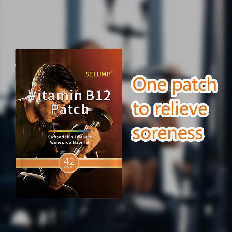SELUMB Vitamin B12 Fitness Patch อาหารเสริมเพื่อพลังงาน