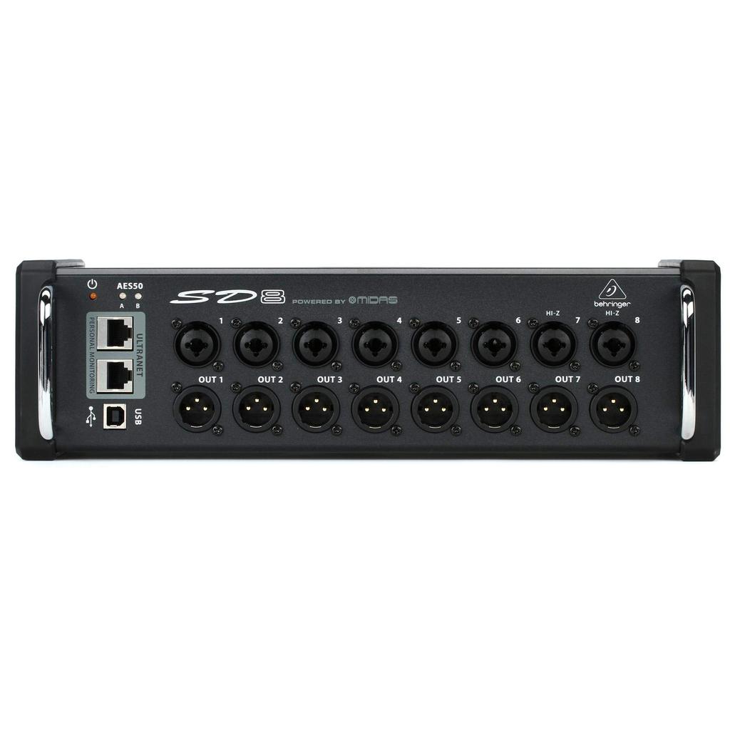 Behringer SD8 8-Input 8-Output Stage Box for X32 Japan Original